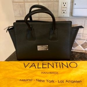 Brand new Valentino Milano black leather crossbody